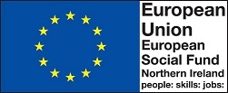 EU European Social Fund NI logo